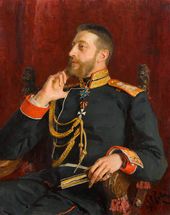 И.Е. РЕПИН. Портрет великого князя Константина Константиновича. 1891