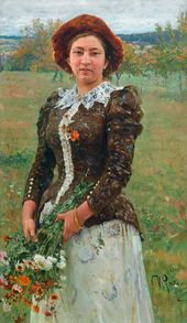 И.Е. РЕПИН. Осенний букет. 1892