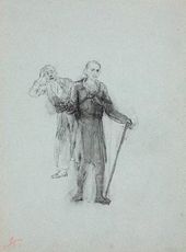 И.Е. РЕПИН. Этюд к картине «Не ждали». 1883–1884