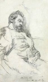 И.Е. РЕПИН. Мужской портрет. 1885