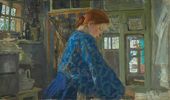 Ю.И. РЕПИН. Женский портрет (На веранде). 1910-е