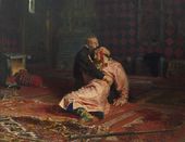И.Е. РЕПИН. Иван Грозный и сын его Иван 16 ноября 1581 года. 1885