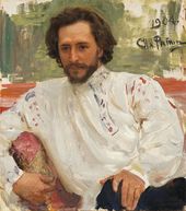 И.Е. РЕПИН. Портрет Л.Н. Андреева. 1904