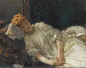 И.Е. РЕПИН. Портрет Луизы Мерси д,Аржанто. 1890