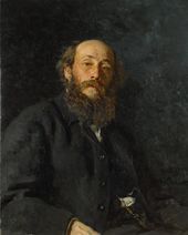 И.Е. РЕПИН. Портрет Н.Н. Ге. 1880