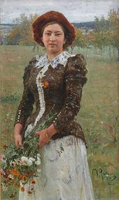 И.Е. РЕПИН. Осенний букет. 1892