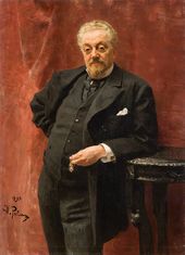 И.Е. РЕПИН. Портрет В.Н. Герарда. 1893