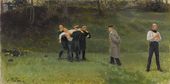 И.Е. РЕПИН. Дуэль. 1896
