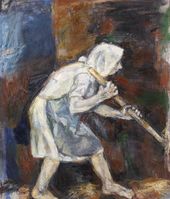Баба с вилами. 2010