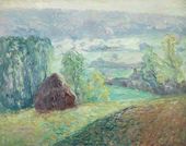 Стог сена в Шеврезе. 1909