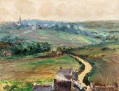 Дорога в Виль-Пишар. Около 1916