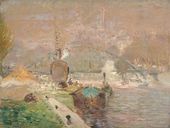Вид Парижа. Трокадеро. Около 1923–1925