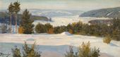 В.Д. Поленов. Морозный день. 1910-е