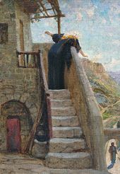 В.Д. Поленов. Марфа приняла Его в дом свой. 1909