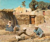 В.Д. Поленов. И был там. Эскиз картины из серии «Из жизни Христа». 1890–1900-е