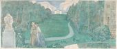 В.Э. Борисов-Мусатов. Сон божества. 1905