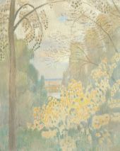 В.Э. Борисов-Мусатов. Куст орешника. 1905