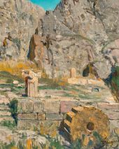 В.Д. Поленов. Храм Аполлона в Дельфах. 1911