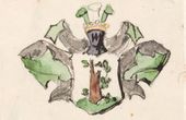 В.Д. ПОЛЕНОВ. Герб рода Поленовых. 1870