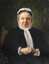 В.Д. ПОЛЕНОВ. Портрет М.А. Поленовой. 1885