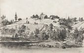 В.Д. ПОЛЕНОВ. Усадьба Поленовых Имоченцы. 1873