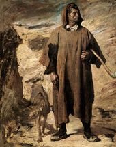 Анри РЕНЬО. Пастух в горах Кастилии. 1868