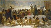 Э.Л. ЛОНГ. Вавилонский рынок невест. 1875