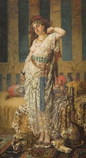 П.Й. ШИНДЛЕР. Одалиска. 1876