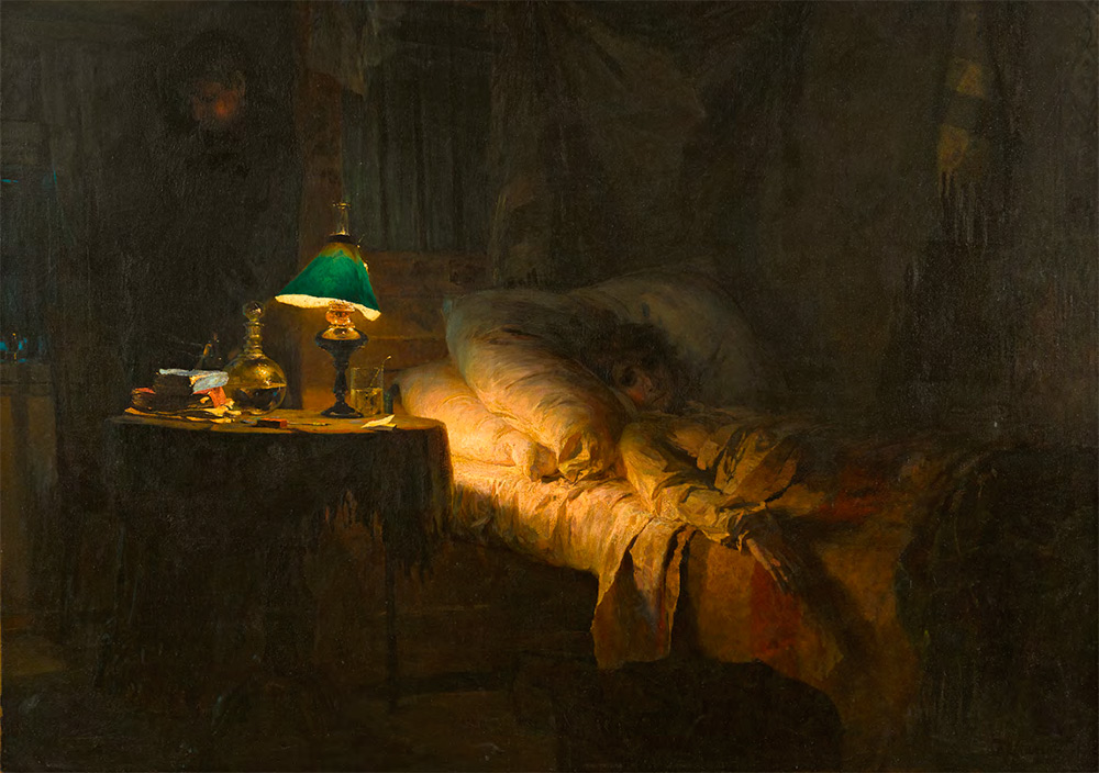 В.Д. ПОЛЕНОВ. Больная. 1886