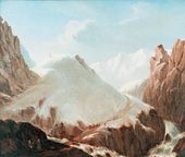 М.Ю. ЛЕРМОНТОВ. Вид Крестовой горы. 1837–1838