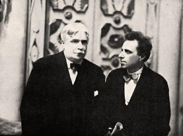Александр Головин и Всеволод Мейерхольд. 1923