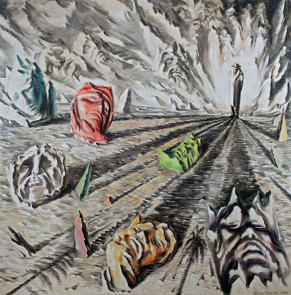 А. ГРАНКИ. Умудренный опытом. 1986