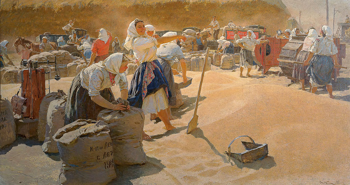 Т.Н. ЯБЛОНСКАЯ. Хлеб. 1949