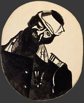 М.З. ШАГАЛ. Раненый солдат. 1914