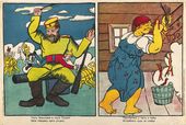 Неизвестный художник. «Под Варшавой и под Гродно...». 1914