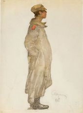 А.И. ВАХРАМЕЕВ. Солдат. 1917