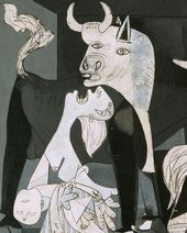 Пабло ПИКАССО. Герника. 1937. Фрагмент