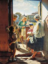 А.И. ЛАКТИОНОВ. Письмо с фронта. 1947