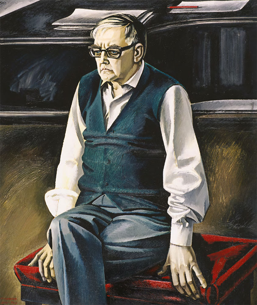 Т.Т. САЛАХОВ. Портрет Шостаковича. 1974–1976