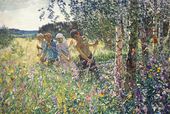 А.А. ПЛАСТОВ. Сенокос. 1945
