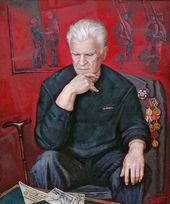 П.Т. СТРОНСКИЙ. Портрет ветерана Карельского фронта Т.П. Стронского. 2017