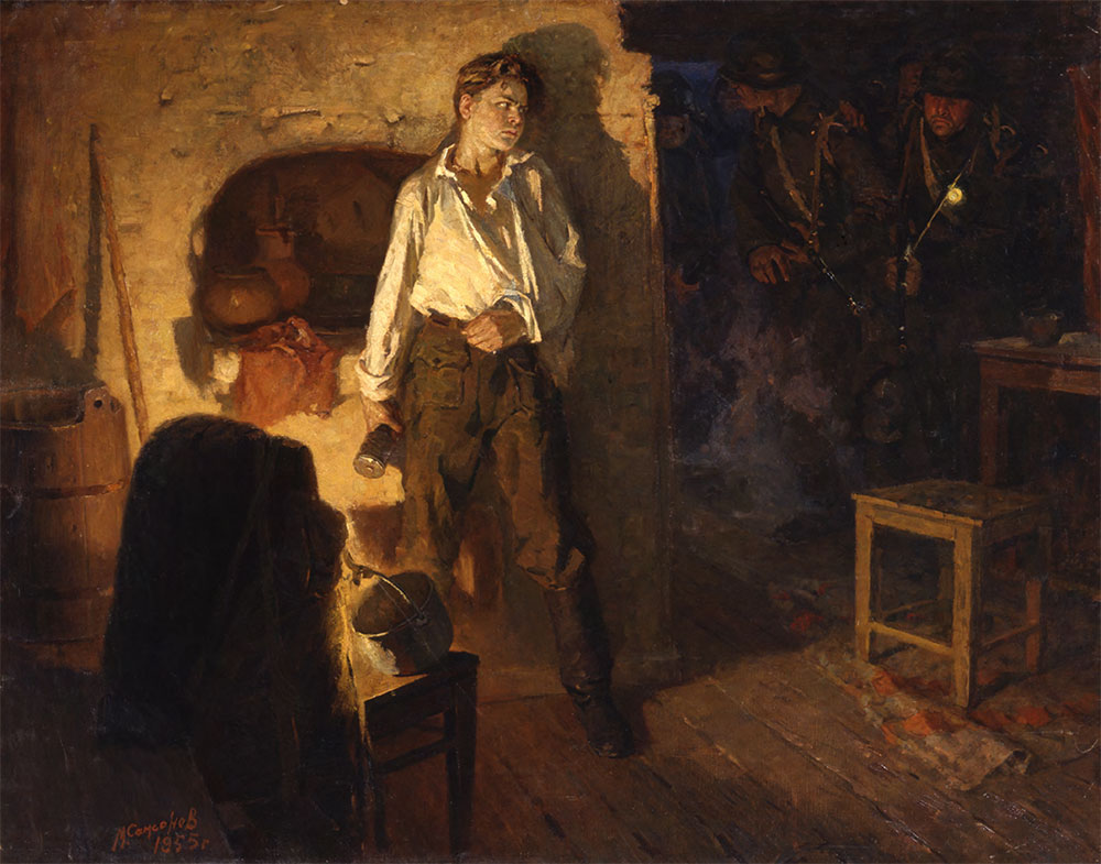 Марат САМСОНОВ. Саша Чекалин. 1955