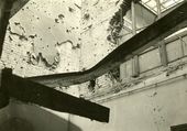 Залы №6 и №49. Разрушения после бомбардировок в ночь на 12 августа 1941 года