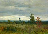 Е.В. КУДРЯВЦЕВ. Степь сибирская. 1945