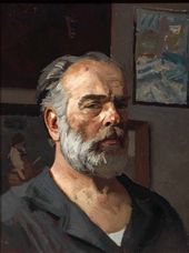 Гелий КОРЖЕВ. Автопортрет. 1980