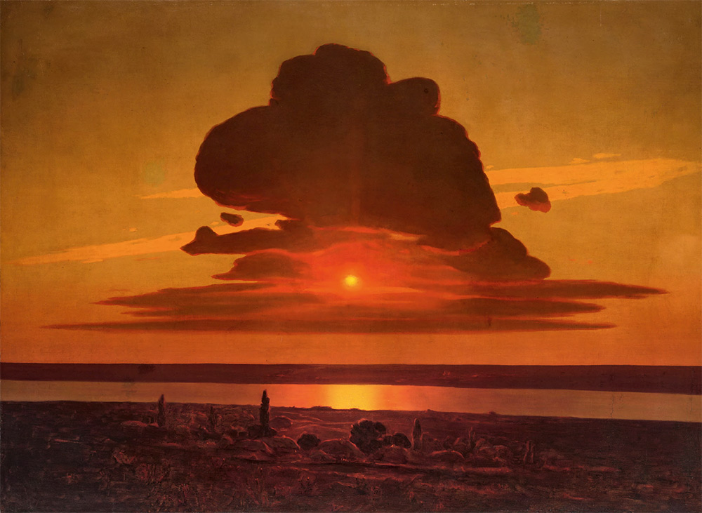 Архип Иванович КУИНДЖИ. Красный закат на Днепре. 1905–1908