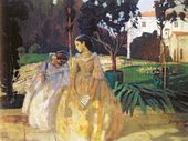 В.Э. БОРИСОВ-МУСАТОВ. Гобелен. 1901