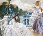 В.Э. БОРИСОВ-МУСАТОВ. На террасе. 1903