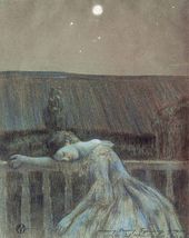 В.Э. БОРИСОВ-МУСАТОВ. Одиночество. (Грусть). 1903