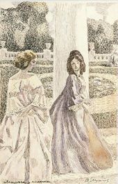 В.Э. БОРИСОВ-МУСАТОВ. Встреча у колонны. 1901–1903